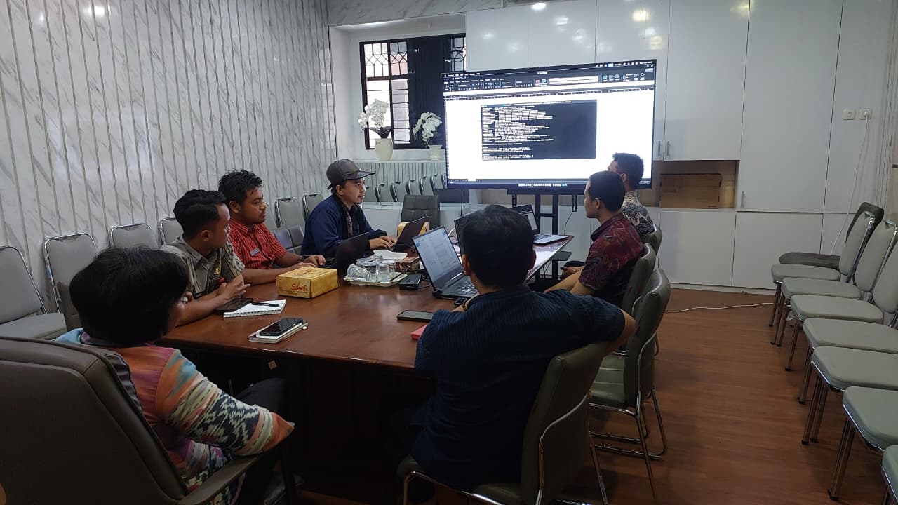 Diskominfo Kota Semarang Hadiri Rakor Analisa Kendala Akses Database SIMDA dan Penambahan Storage Server Semar di BPKAD